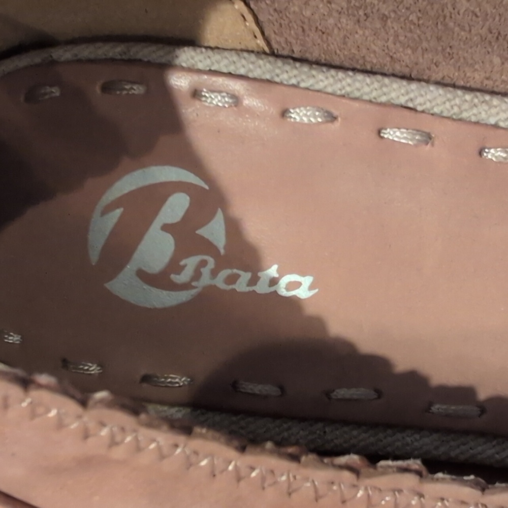 Bata Leather Ballet Heels - Picture 2 of 11